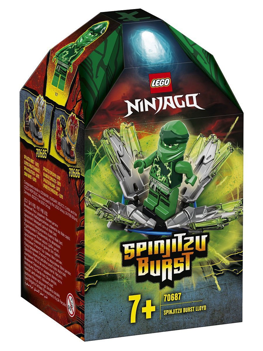 Конструктор Lego Шквал Кружитцу Ллойд Ninjago 70687 купить,NaN