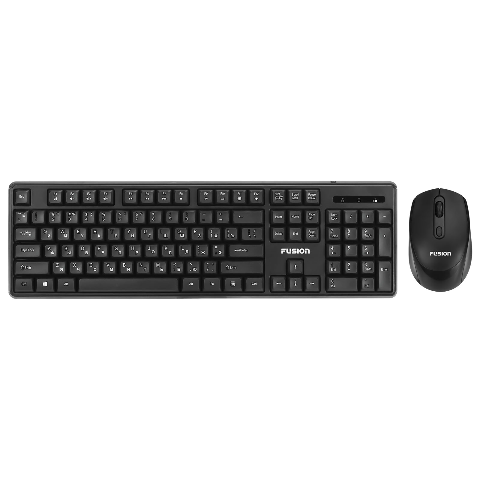 КЛАВИАТУРА+МЫШЬ FUSION GKIT-752 купить,7990