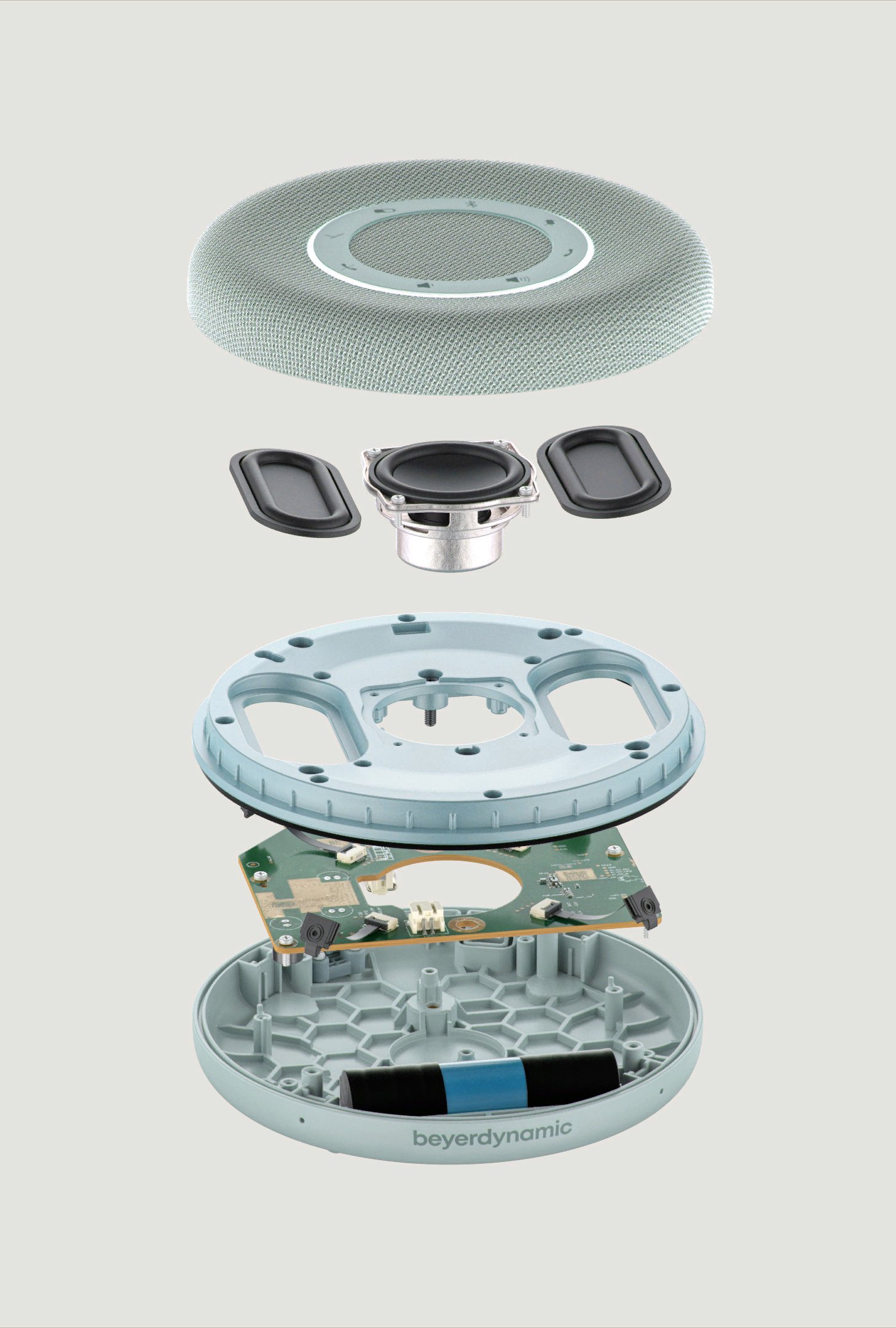 Беспроводной спикерфон Beyerdynamic Space Aquamarine купить,NaN