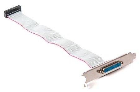 Кабель DELUXE COM(RS232) 25F - LPT IEEE 1284-B 0.5 м DLC-LPT купить,NaN