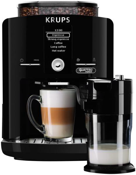 Кофеварка Krups EA82F810 черная купить,NaN