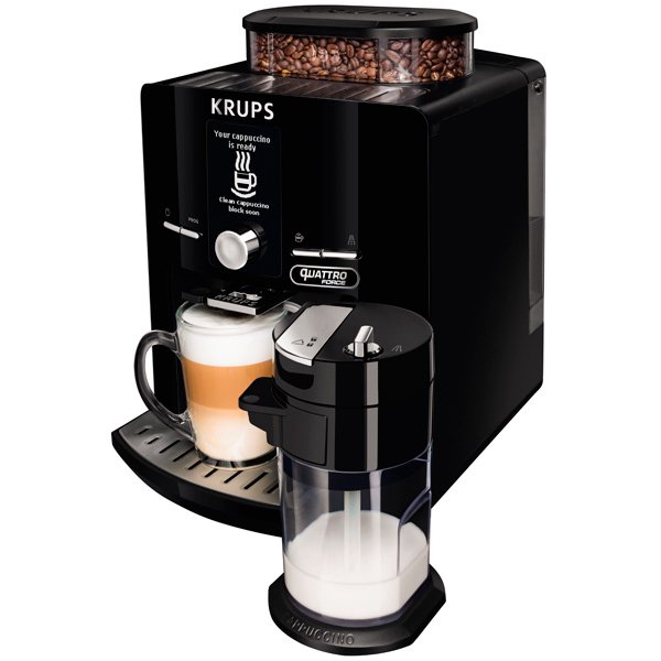 Кофеварка Krups EA82F810 черная купить,NaN