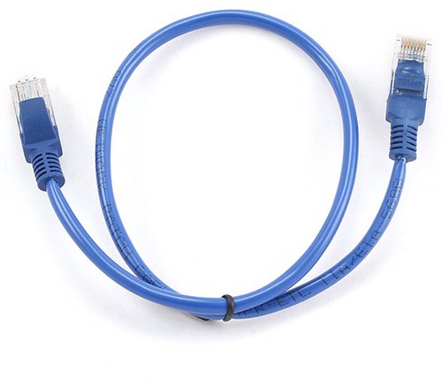 Кабель Cablexpert RJ-45 - RJ-45 PP12-0.5M/B купить,NaN