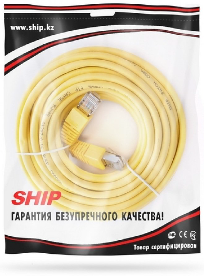 Кабель SHIP RJ-45 - RJ-45 10 м S4025YL1000-P купить,3877
