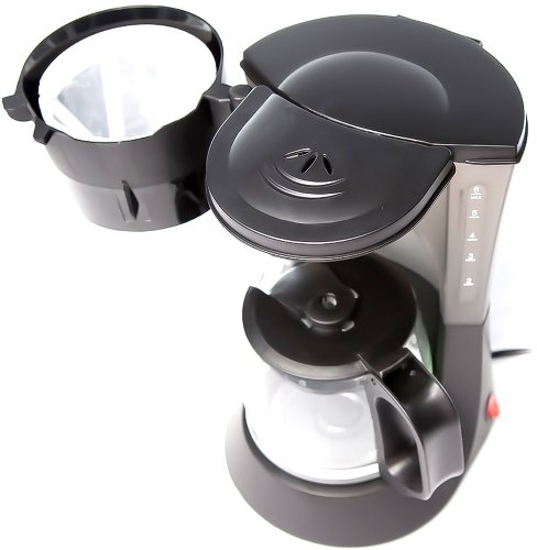 Кофеварка Maxwell MW-1650 черная купить,0