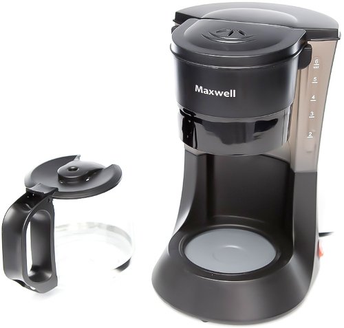 Кофеварка Maxwell MW-1650 черная купить,0
