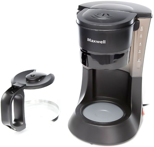 Кофеварка Maxwell MW-1650 черная купить,NaN