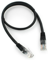 Кабель Cablexpert RJ-45 - RJ-45 PP12-0.5M/BK