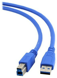 Кабель Cablexpert USB 3.0 A - USB 3.0 B 1.8 м CCP-USB3-AMBM-6