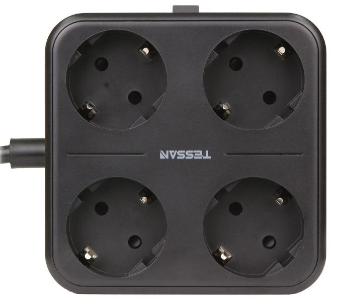 Сетевой фильтр Tessan TS-302-BK 1.5 м купить,NaN