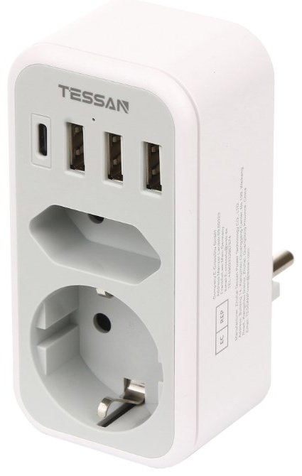 Сетевой фильтр Tessan TS-328 0 м