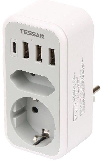 Сетевой фильтр Tessan TS-328 0 м
