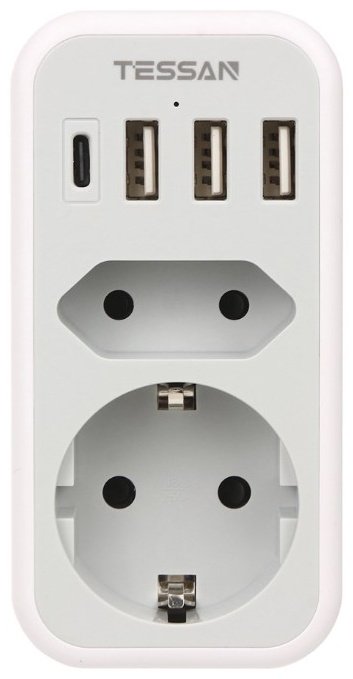 Сетевой фильтр Tessan TS-328 0 м