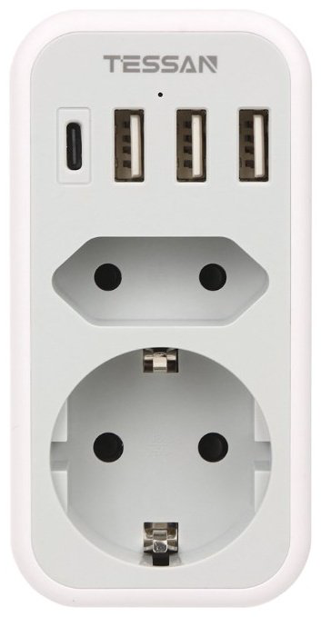 Сетевой фильтр Tessan TS-328 0 м