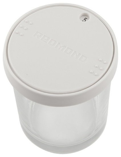 Йогуртница REDMOND RYM-M5401-E серебристый, белый