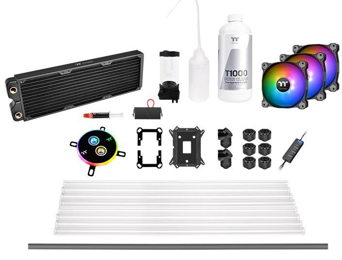 Thermaltake Pacific C360 DDC Hard Tube Water Cooling Kit купить,NaN