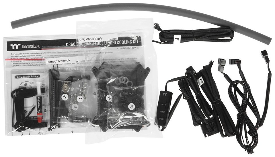 Thermaltake Pacific C360 DDC Hard Tube Water Cooling Kit купить,NaN