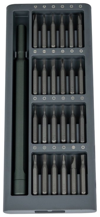 Xiaomi отвертка с насадками Mi Precision Screwdriver Kit MJJXLSD002QW, 25 шт. купить,12990