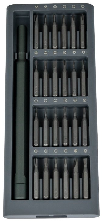 Xiaomi отвертка с насадками Mi Precision Screwdriver Kit MJJXLSD002QW, 25 шт. купить,12990