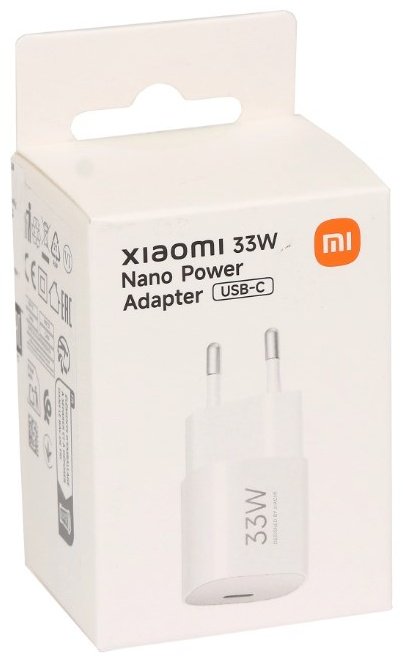 Зарядное устройство Xiaomi MDY-19-ED (BHR087LEU) USB Type-C 33 Вт белый купить,8350