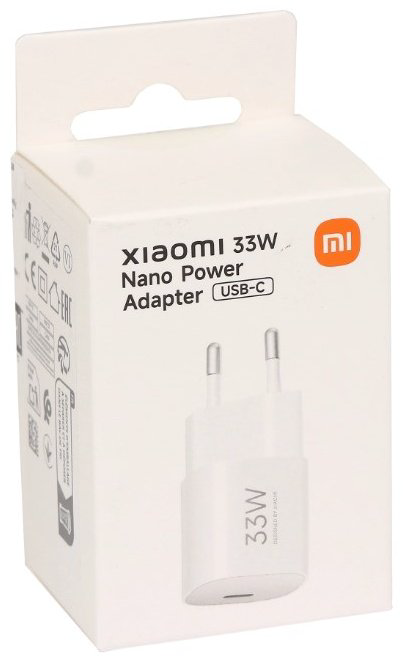 Зарядное устройство Xiaomi MDY-19-ED (BHR087LEU) USB Type-C 33 Вт белый купить,8350