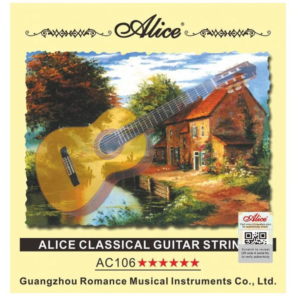 Комплект струн для классической гитары Alice AC106-H 6 шт