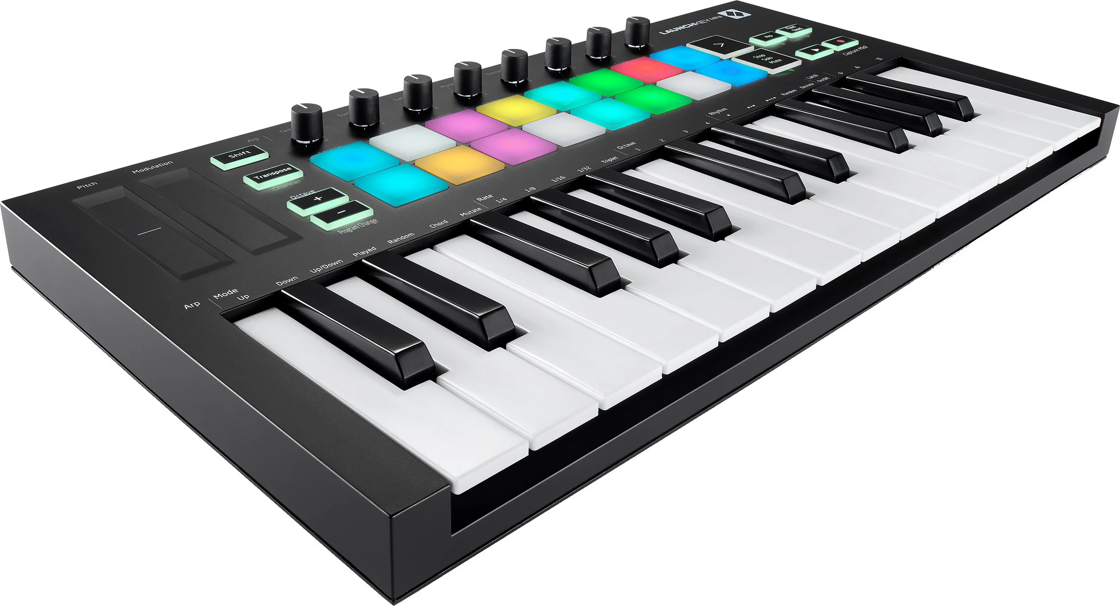 MIDI-контроллер Novation Launchkey Mini Mk3 Black - ForteMarket MIDI-контроллер Novation Launchkey Mini Mk3 Black купить,0