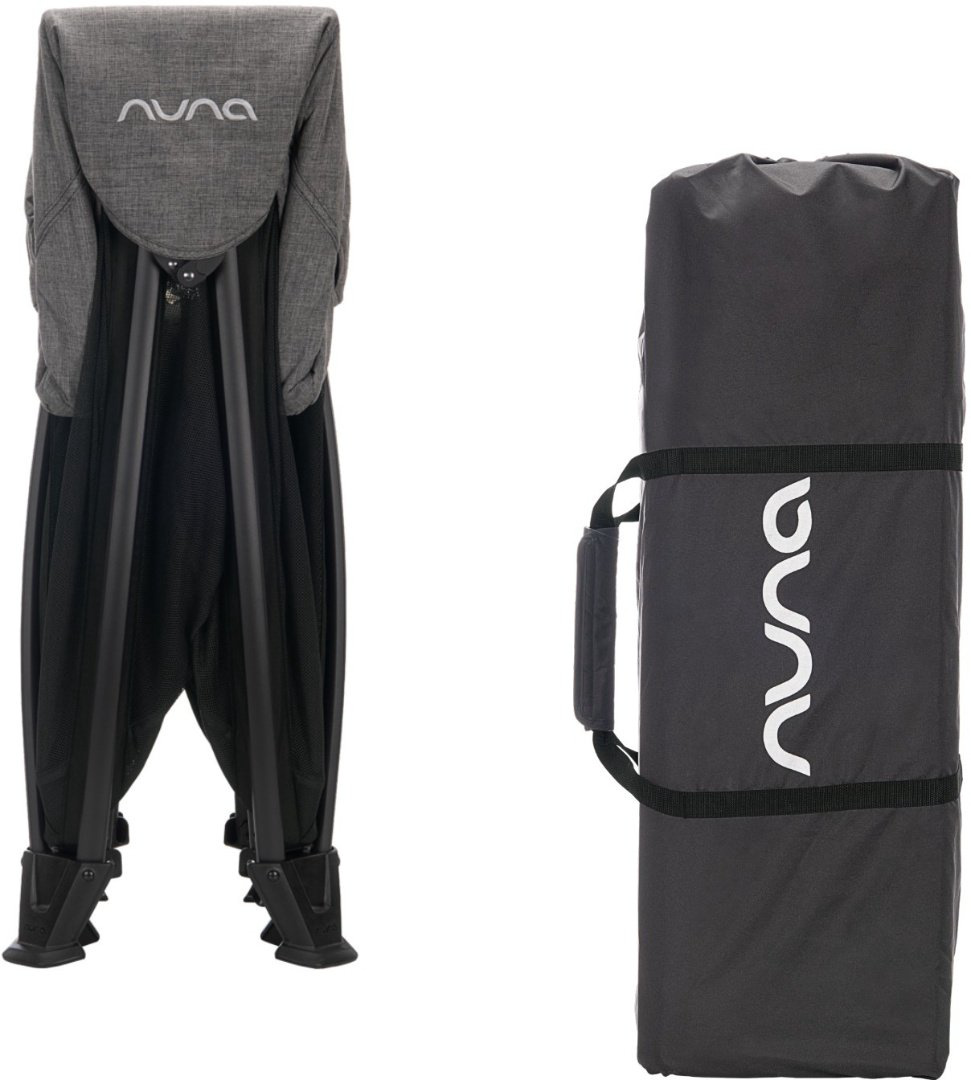 Манеж Nuna Sena Aire Charcoal серый купить,NaN