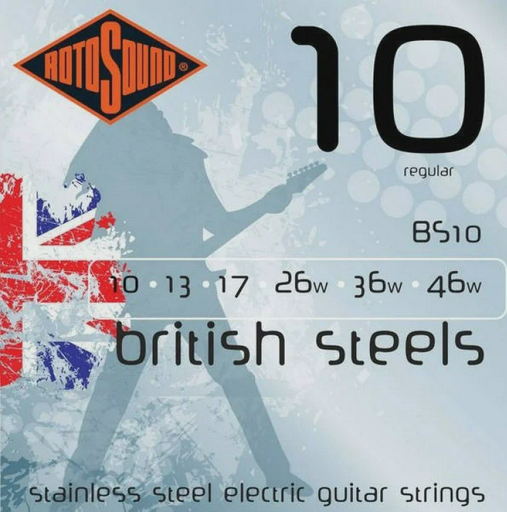 Комплект струн для электрогитары Rotosound 10-46 BS10 6 шт