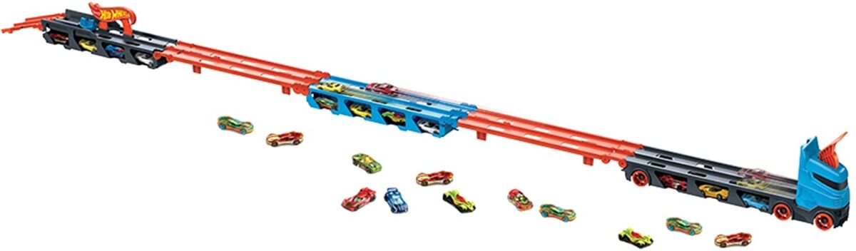Машинка Hot Wheels Basic Тягач для гоночных машин GVG370 купить,0