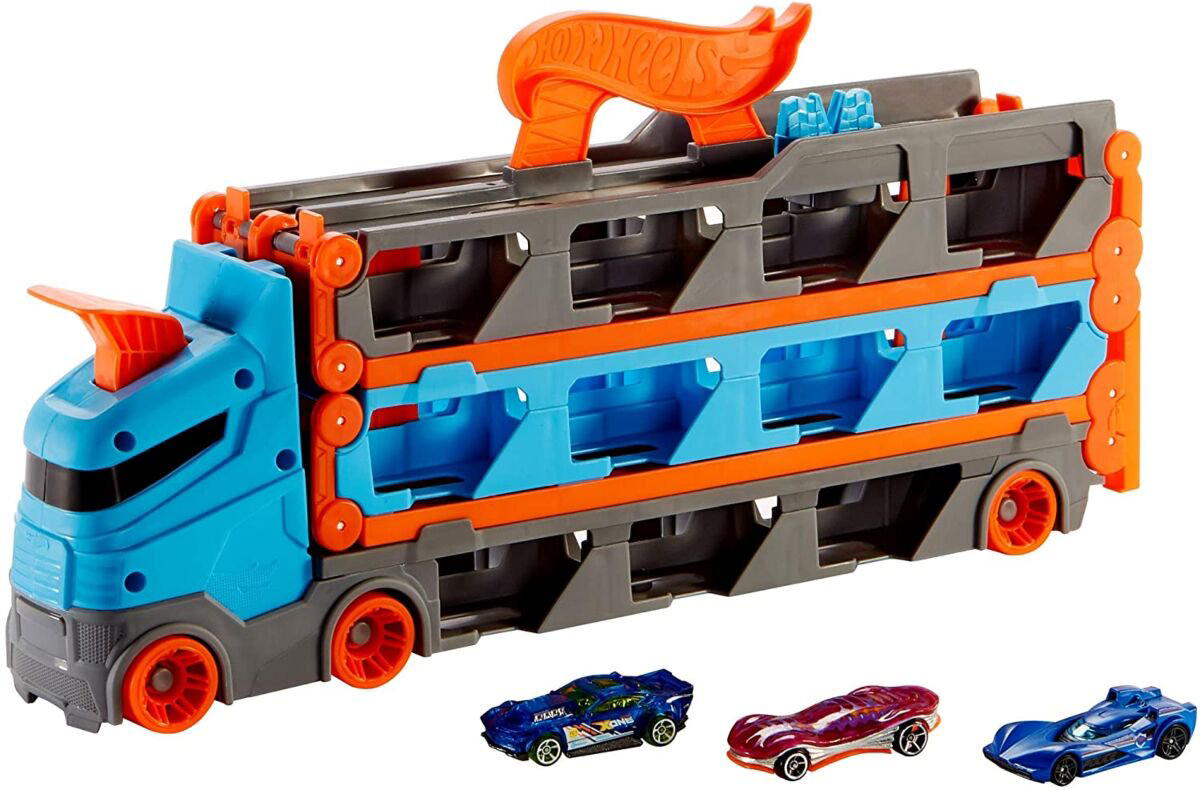 Машинка Hot Wheels Basic Тягач для гоночных машин GVG370 купить,NaN