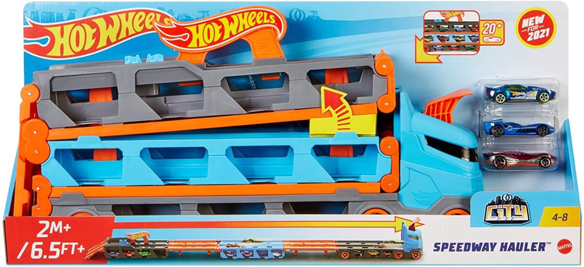 Машинка Hot Wheels Basic Тягач для гоночных машин GVG370 купить,NaN