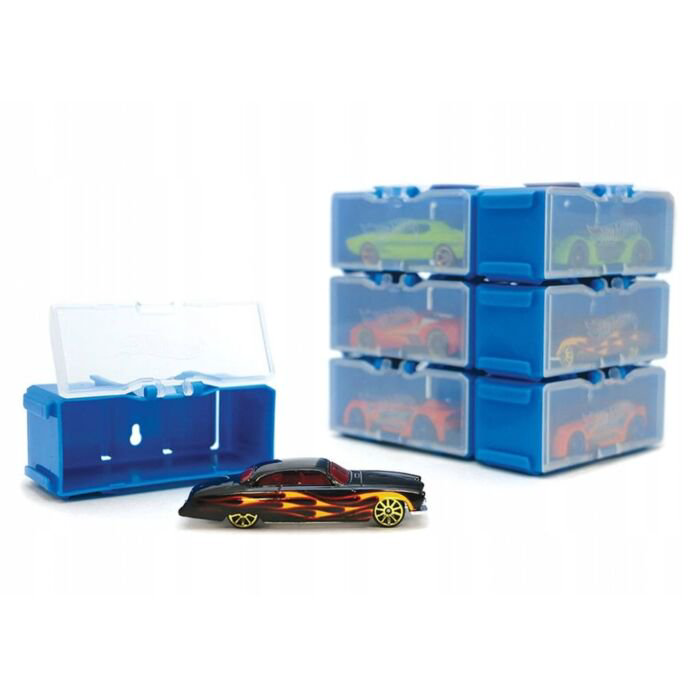 Портативный кейс-конструктор для машинок Hot Wheels License  18 мини боксов купить,NaN