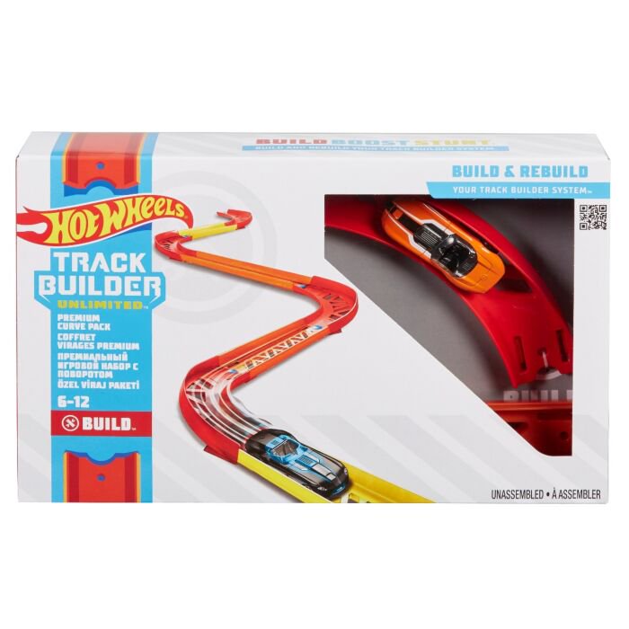 Игровой набор Hot Wheels Track Builder Крутой поворот GLC870 купить,NaN