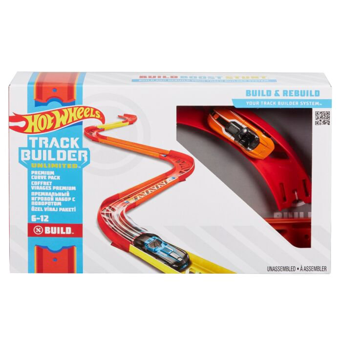 Игровой набор Hot Wheels Track Builder Крутой поворот GLC870 купить,NaN