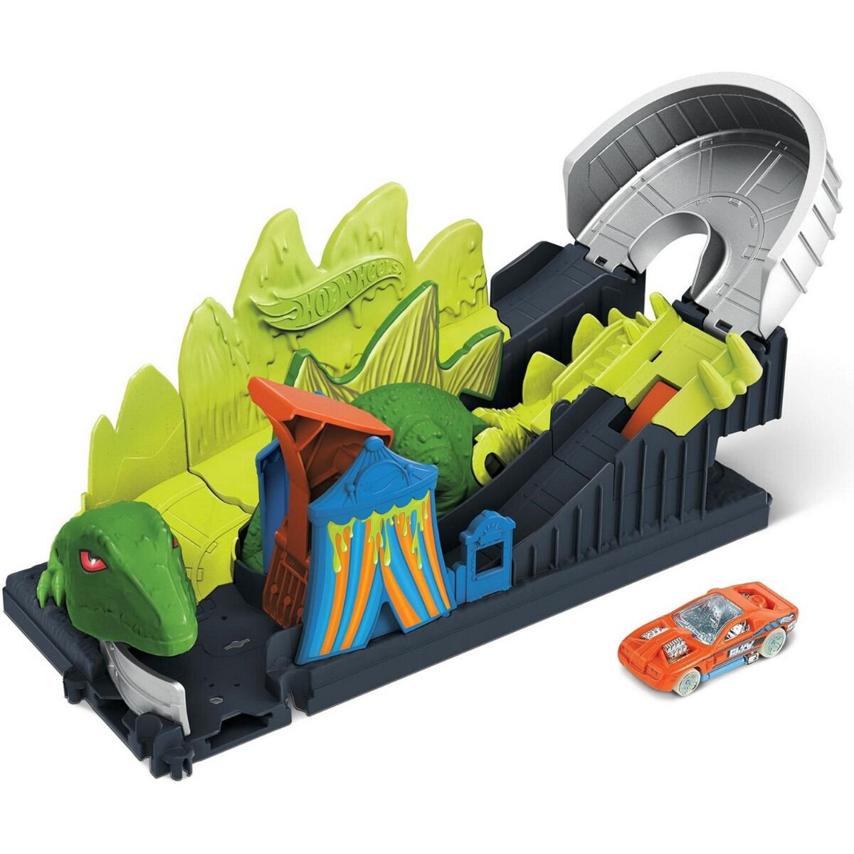 Игровой набор Hot Wheels City Атака Динозавра купить,NaN