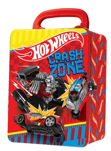 Портативный кейс для хранения  Hot Wheels License  18 машинок светло-красный купить,NaN