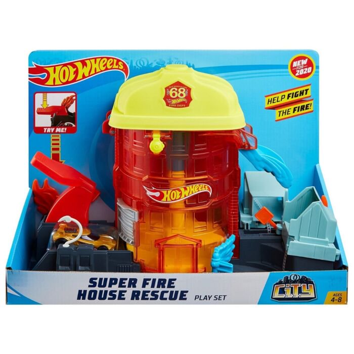 Игровой набор Hot Wheels City  Пожарная Суперстанция купить,NaN