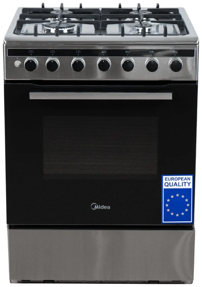 Плита комбинированная Midea FSC-602DX серебристая