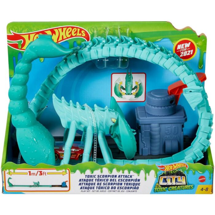 Игровой набор Hot Wheels City Атака Скорпиона купить,NaN
