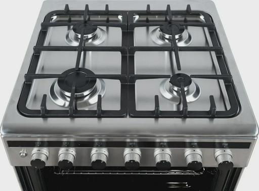 Плита комбинированная Midea FSC-602DX серебристая