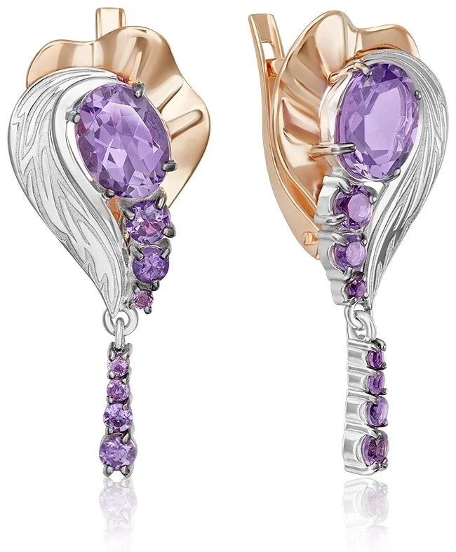 Серьги Platina 02-5171-00-203-1111 5.49гр купить,NaN