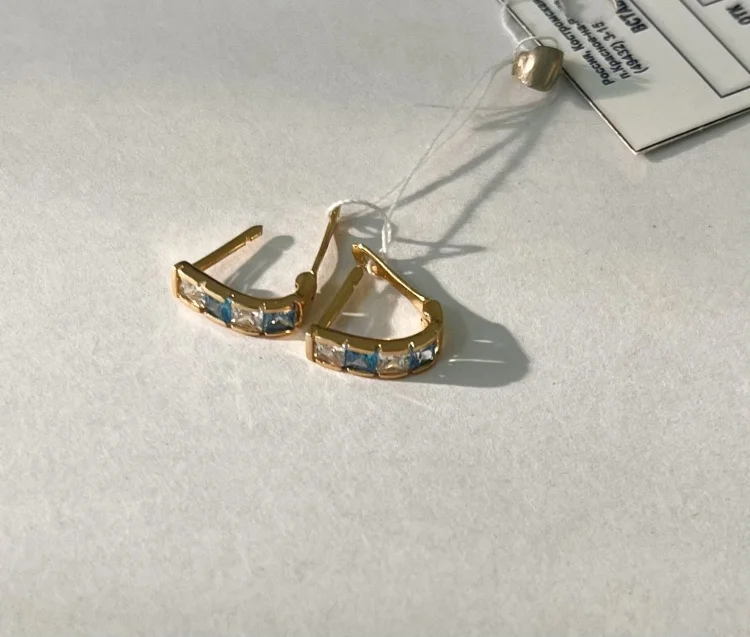 Серьги Diamant 86688 1.23гр купить,NaN