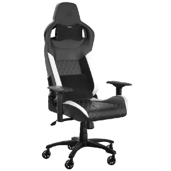 Игровое кресло Corsair T1 Race CF-9010060-WW Black White