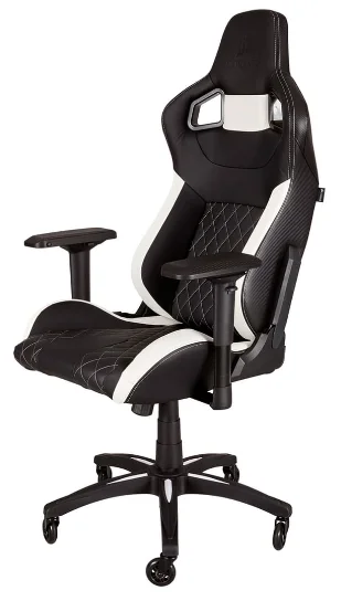 Игровое кресло Corsair T1 Race CF-9010060-WW Black White