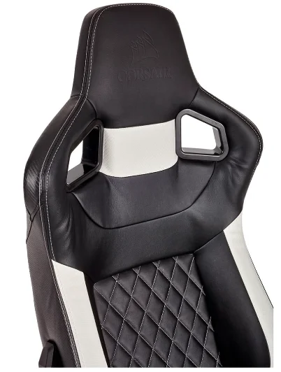 Игровое кресло Corsair T1 Race CF-9010060-WW Black White