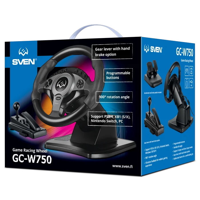 Руль Sven GC-W750 Black купить,NaN