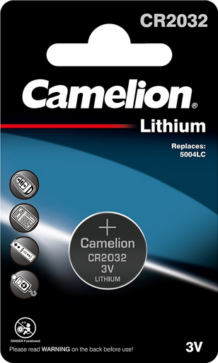 Батарейка Camelion Lithium Battery CR2032-BP1 3Vx1