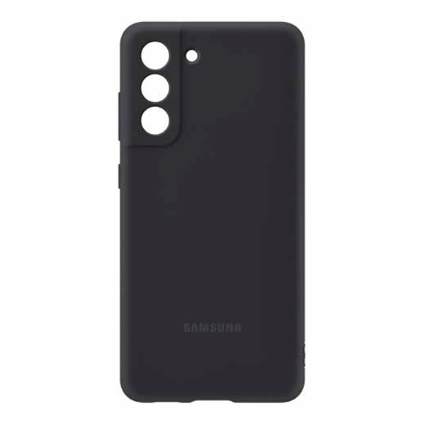 Чехол Samsung Silicone Cover для Samsung Galaxy S21 FE черный купить,NaN