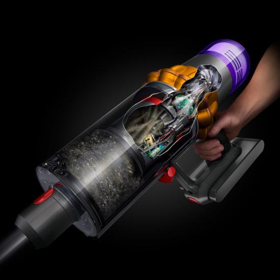 Пылесос Dyson V15 Detect Absolute серебристый купить,0